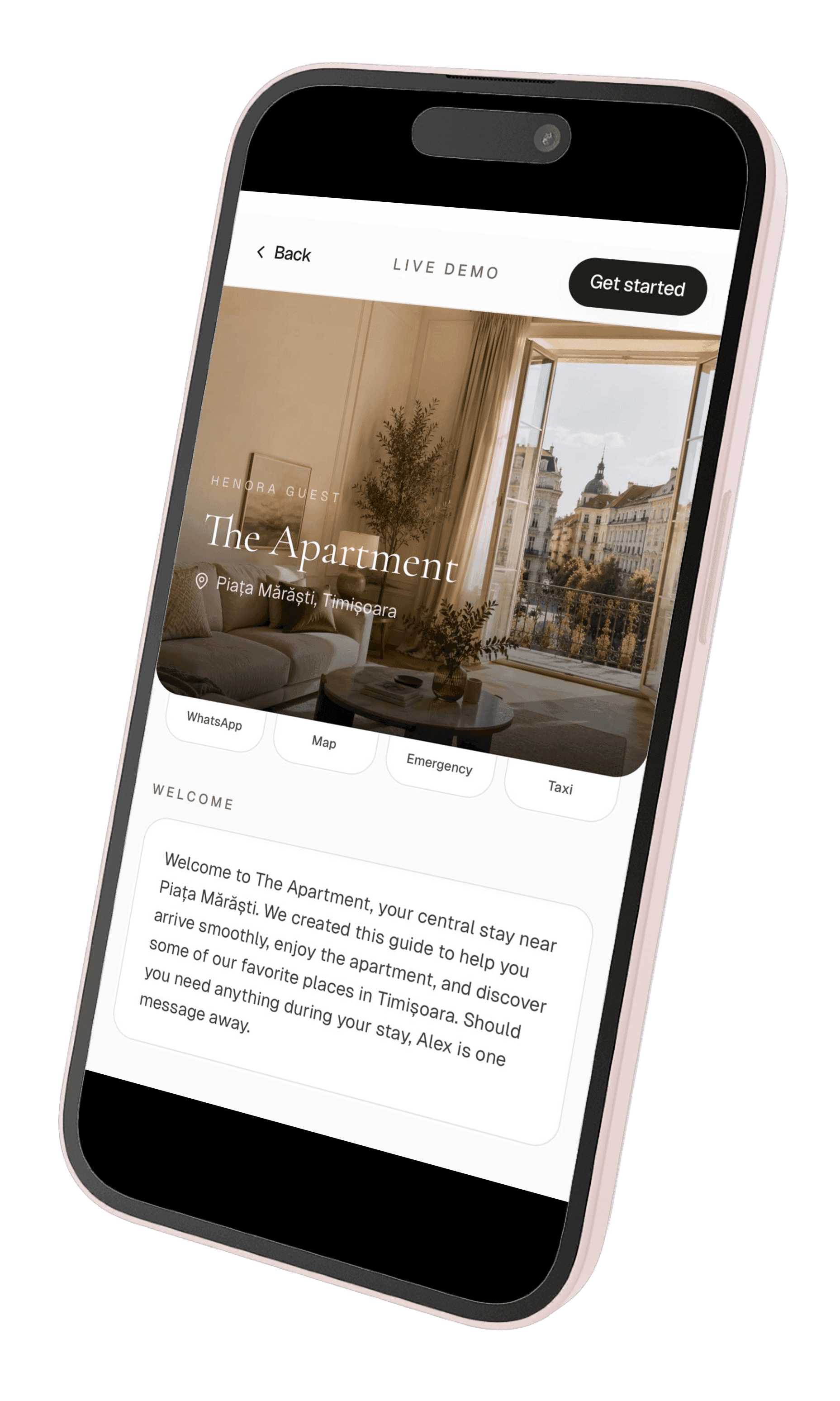 Henora Guest digital guide preview